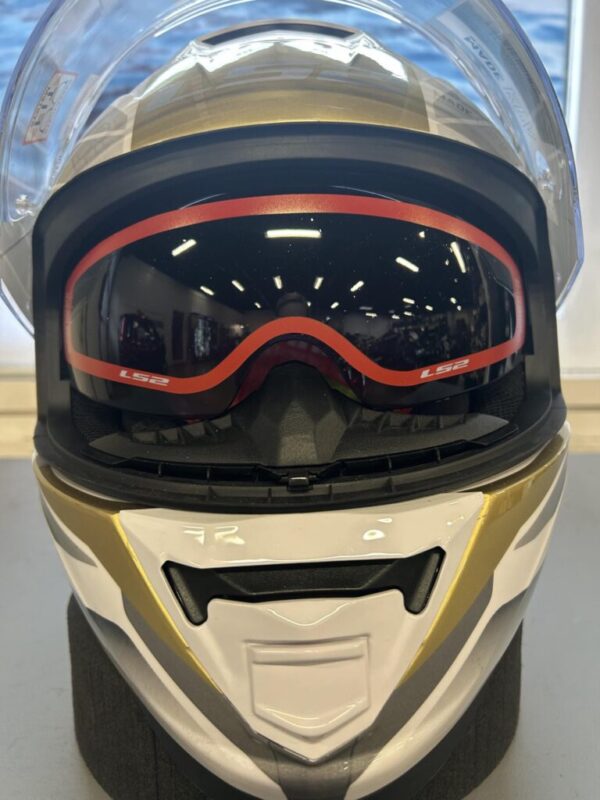LS2 FF800 Storm Nerve Guld M - Billede 4