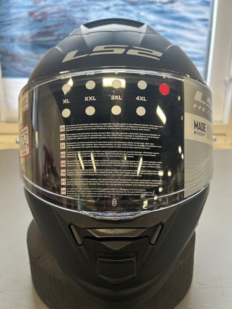 LS2 FF800 Storm Solid Matt Sort L