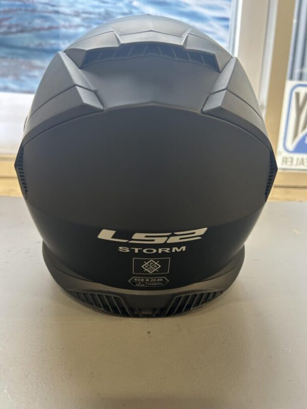 LS2 FF800 Storm Solid Matt Sort 3XL - Billede 3