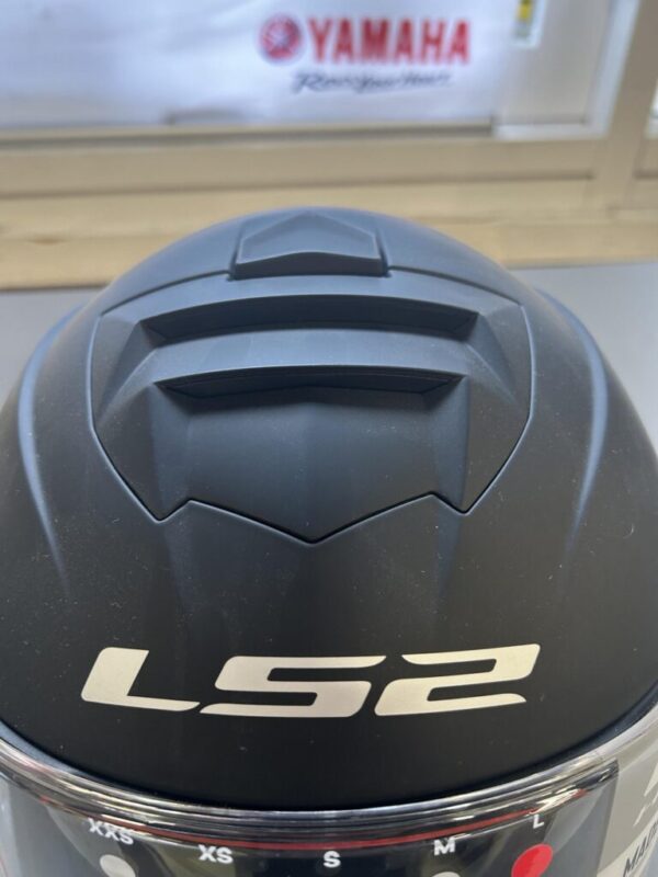 LS2 FF800 Storm Solid Matt Sort 3XL - Billede 5