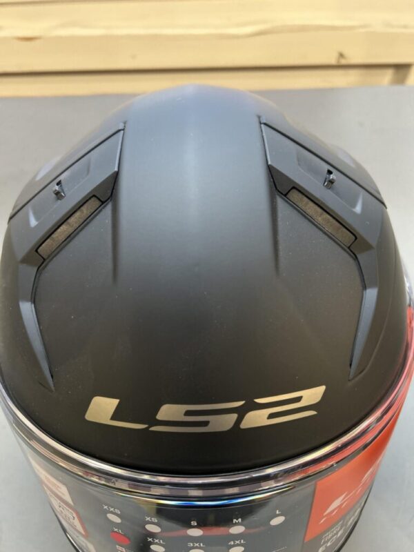 LS2 FF811 Vector 2 Solid Matt Sort XL - Billede 4