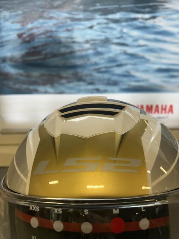 LS2 FF800 Storm Nerve Guld M - Billede 5
