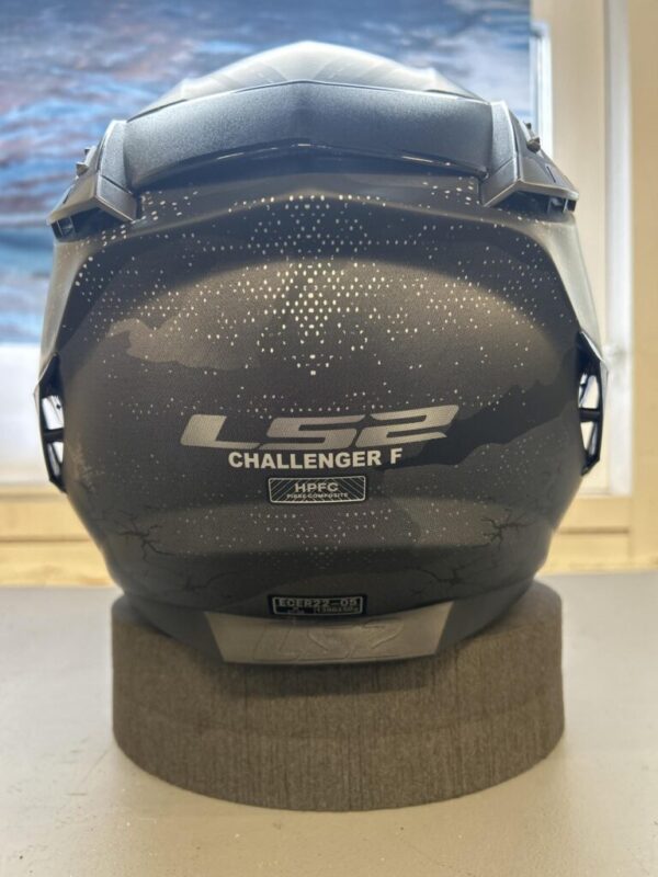 LS2 CHALLENGER Flex Matt sort M - Billede 3