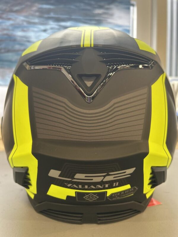 LS2 FF900 Valiant 2 Revo Black HV Yellow S - Billede 3