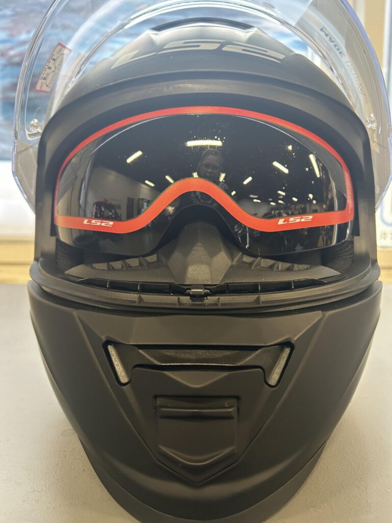 LS2 FF800 Storm Solid Matt Sort L - Billede 4